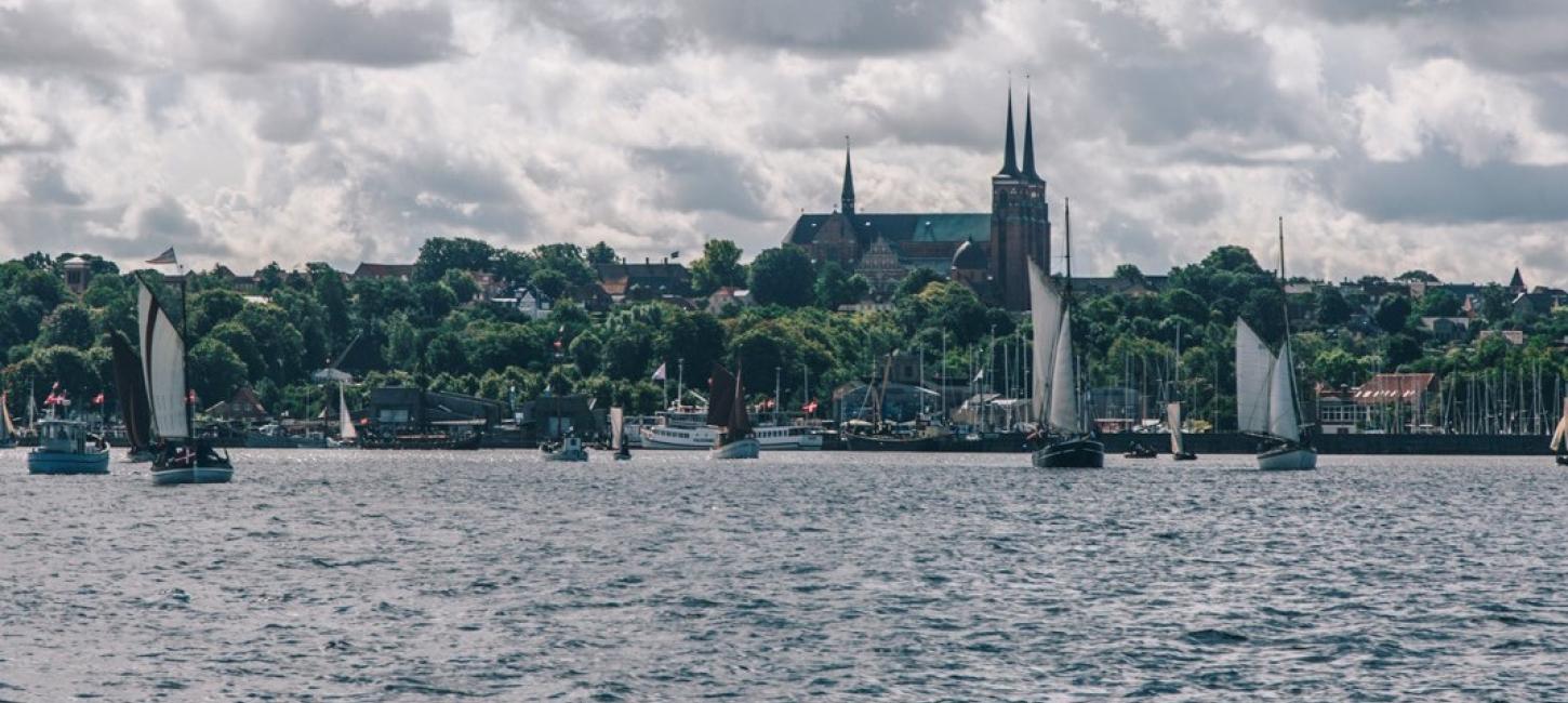 Roskilde from the waterside