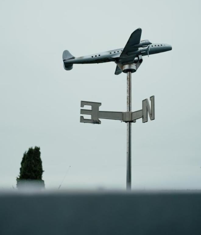 Flyvergrillen_Weather vane